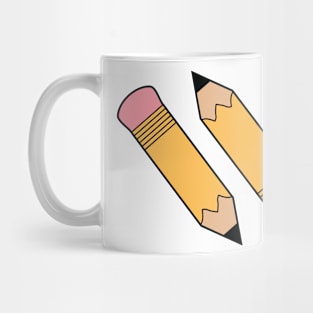 Pencil Stickers Mug